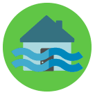 Residential water damage cleaning